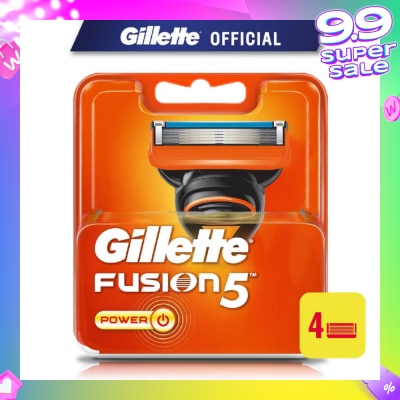 GILLETTE Fusion5 Power Replacement Cartridge 4s