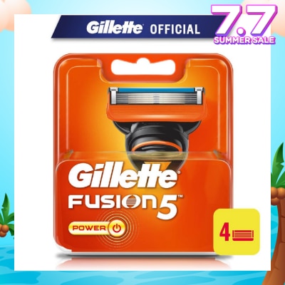 GILLETTE Fusion5 Power Replacement Cartridge 4s