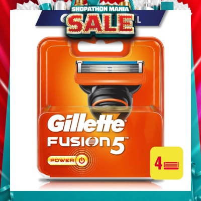 GILLETTE - Fusion5 Power Replacement Cartridge 4s