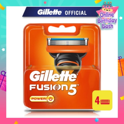GILLETTE Fusion5 Power Replacement Cartridge 4s