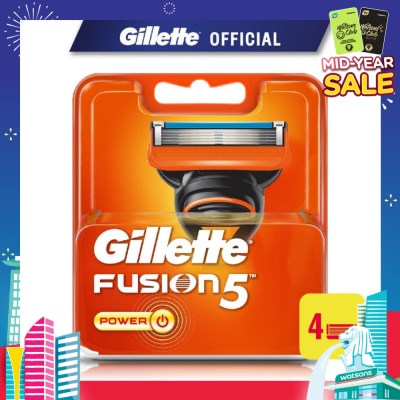 GILLETTE Fusion5 Power Replacement Cartridge 4s