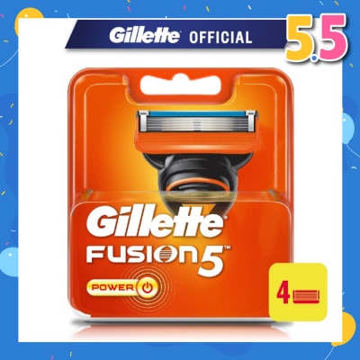 GILLETTE Fusion5 Power Replacement Cartridge 4s
