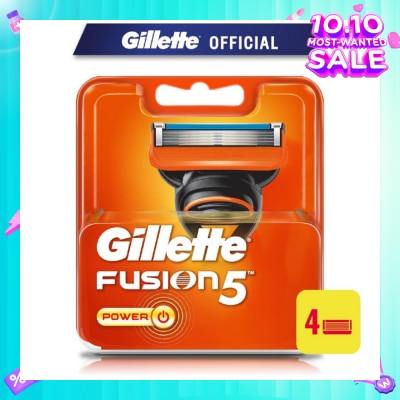 GILLETTE Fusion5 Power Replacement Cartridge 4s
