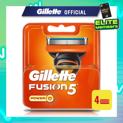 GILLETTE Fusion5 Power Replacement Cartridge 4s