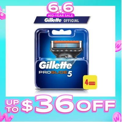 GILLETTE - ProGlide5 Replacement Cartridge 4s