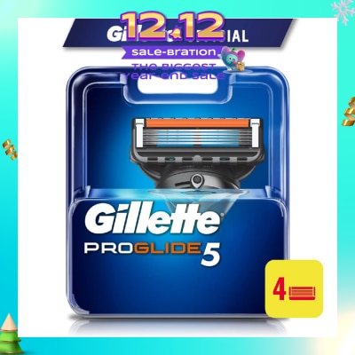 GILLETTE ProGlide5 Replacement Cartridge 4s