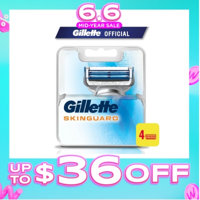 GILLETTE - SkinGuard Replacement Cartridge 4s