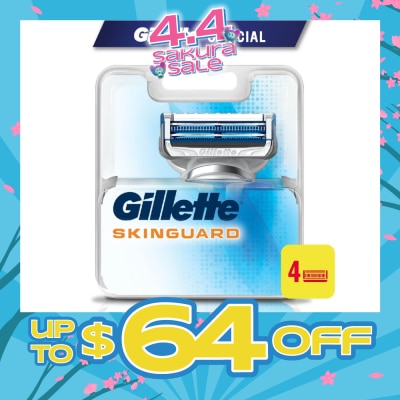 GILLETTE - SkinGuard Replacement Cartridge 4s