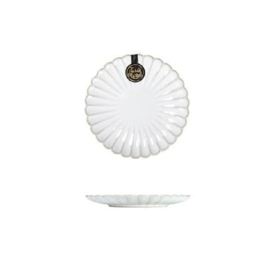 TABLE MATTERS 6 inch Dessert Plate WS40060 White Scallop 1s