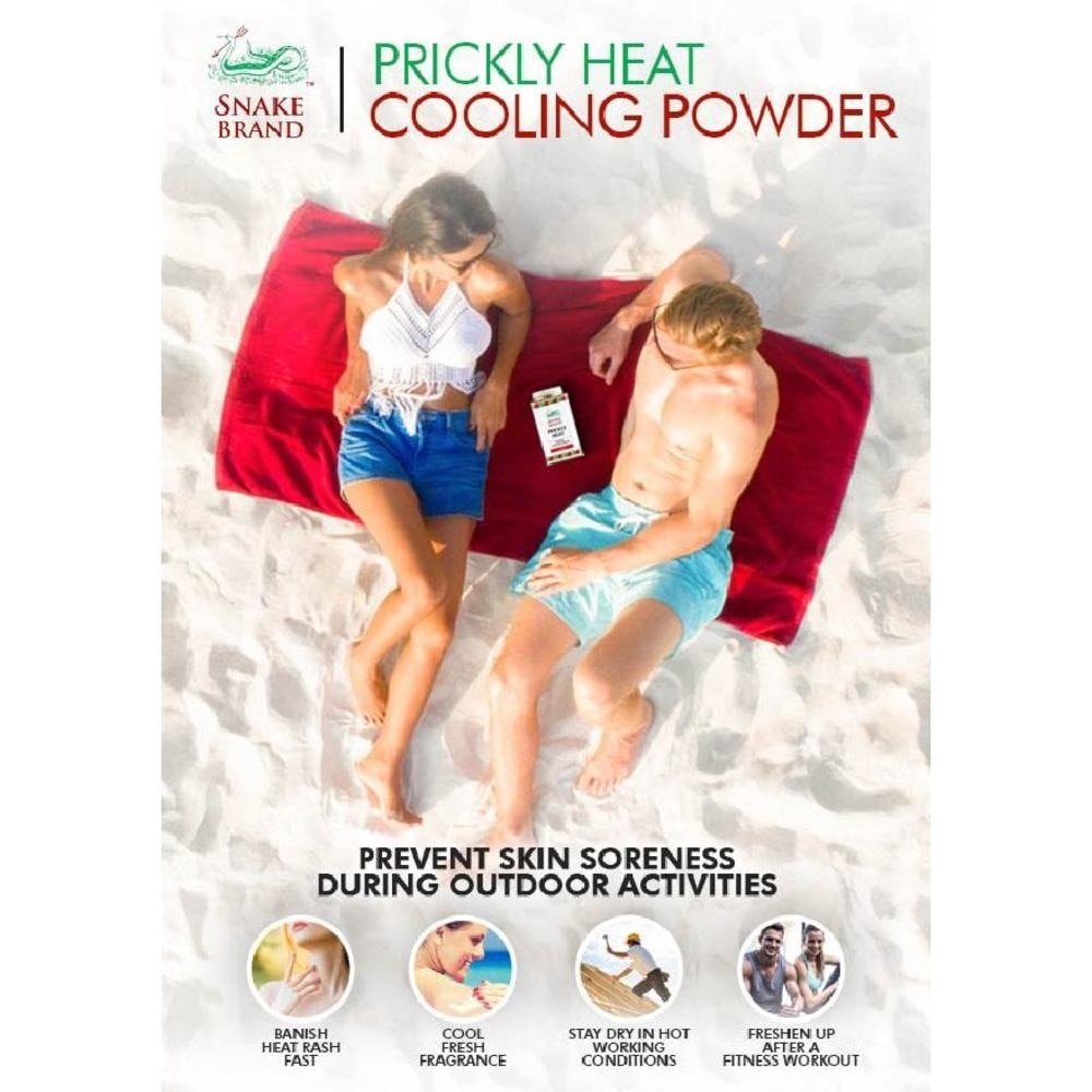 Prickly Heat Original Cooling Powder Classic (Prevent Skin Soreness) 280g