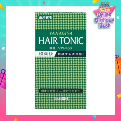 YANAGIYA Menthol Hair Tonic For Healthy Scalp 240ml