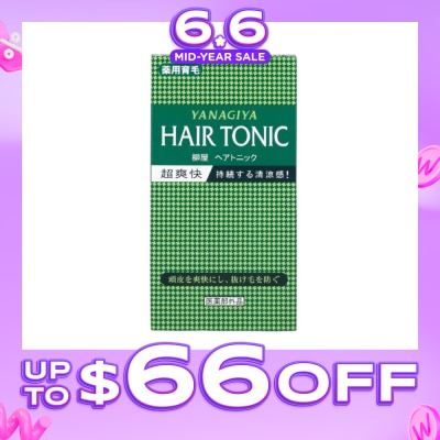 YANAGIYA - Menthol Hair Tonic For Healthy Scalp 240ml