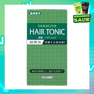 YANAGIYA Menthol Hair Tonic For Healthy Scalp 240ml