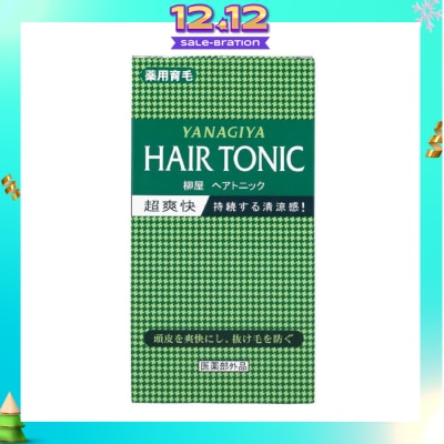 YANAGIYA Menthol Hair Tonic For Healthy Scalp 240ml