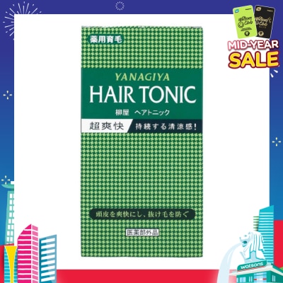 YANAGIYA Menthol Hair Tonic For Healthy Scalp 240ml