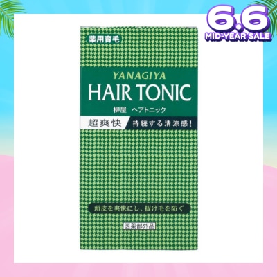 YANAGIYA Menthol Hair Tonic For Healthy Scalp 240ml