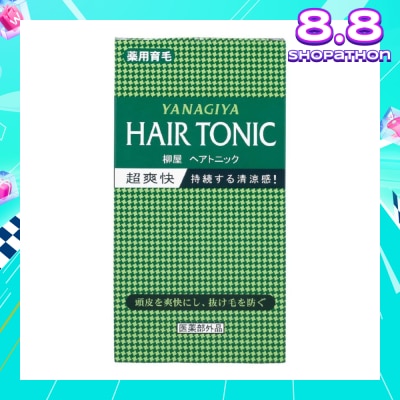 YANAGIYA Menthol Hair Tonic For Healthy Scalp 240ml
