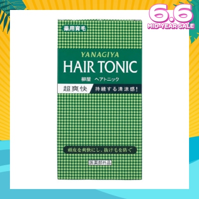 YANAGIYA Menthol Hair Tonic For Healthy Scalp 240ml