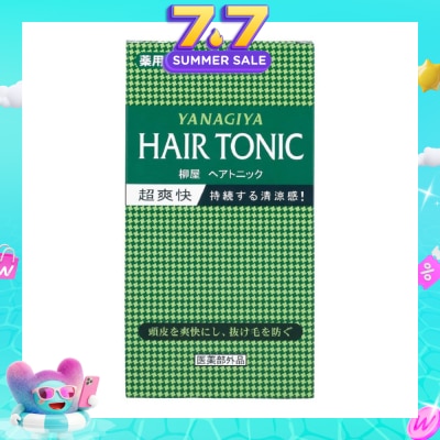 YANAGIYA - Menthol Hair Tonic For Healthy Scalp 240ml