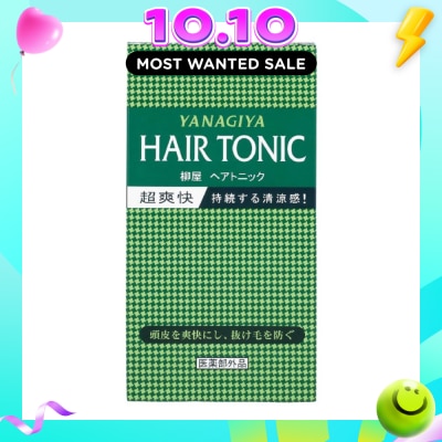 YANAGIYA Menthol Hair Tonic For Healthy Scalp 240ml image