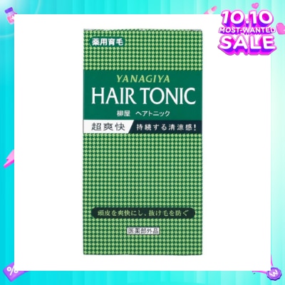 YANAGIYA Menthol Hair Tonic For Healthy Scalp 240ml