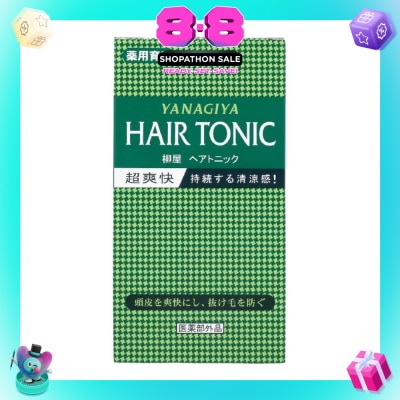 YANAGIYA - Menthol Hair Tonic For Healthy Scalp 240ml