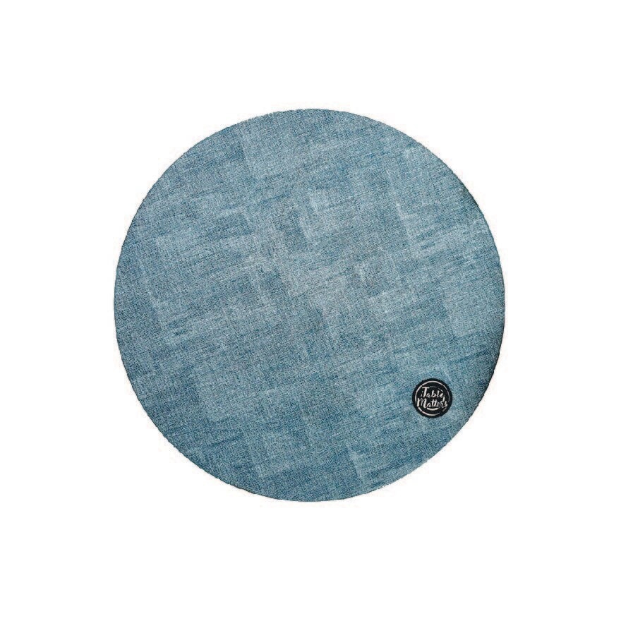 Round PVC Leather Placemat PMRP552 1s