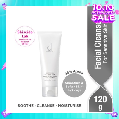 D PROGRAM Essence In Cleansing Foam 120g