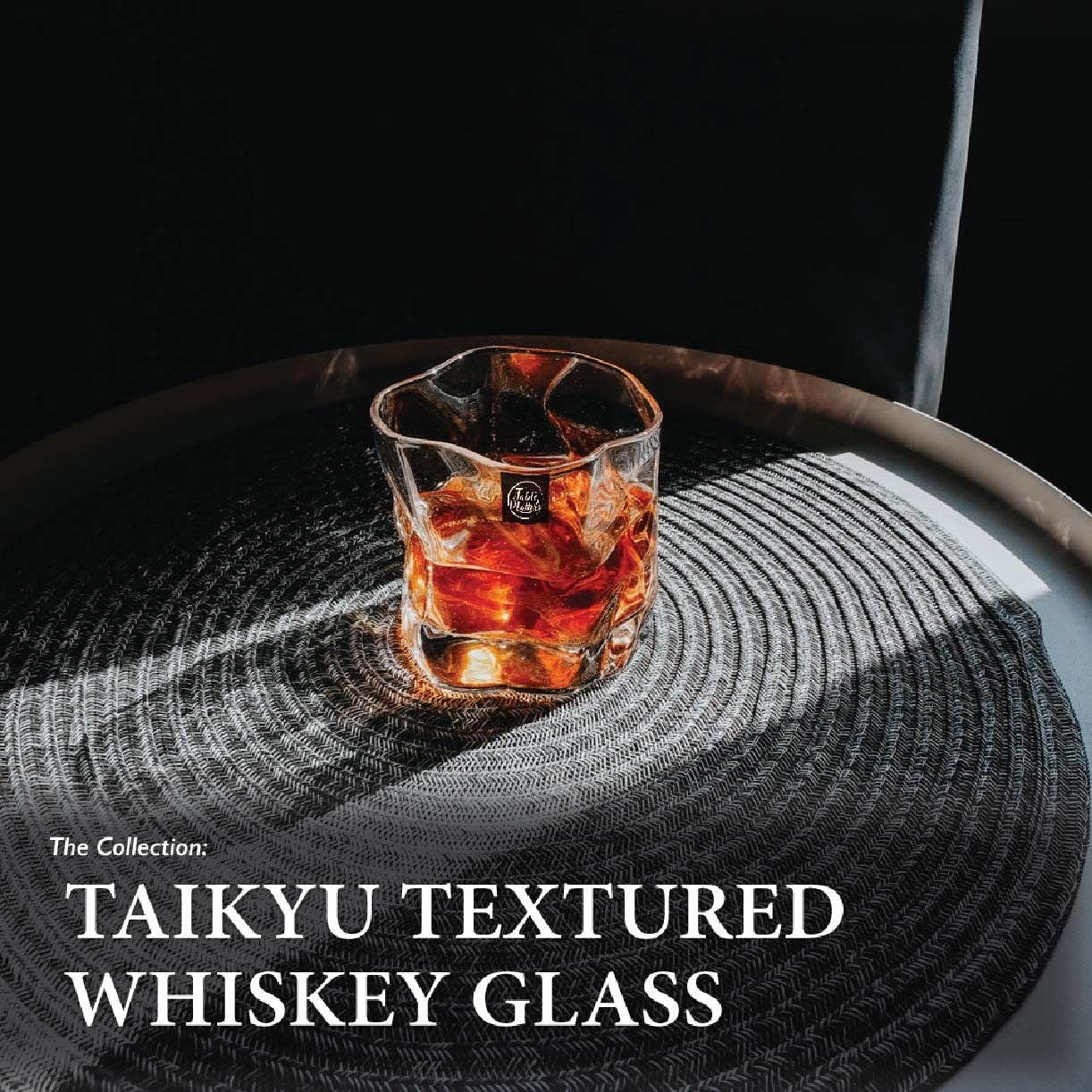 Taikyu Textured Whisky Glass CGWC36250 250ml