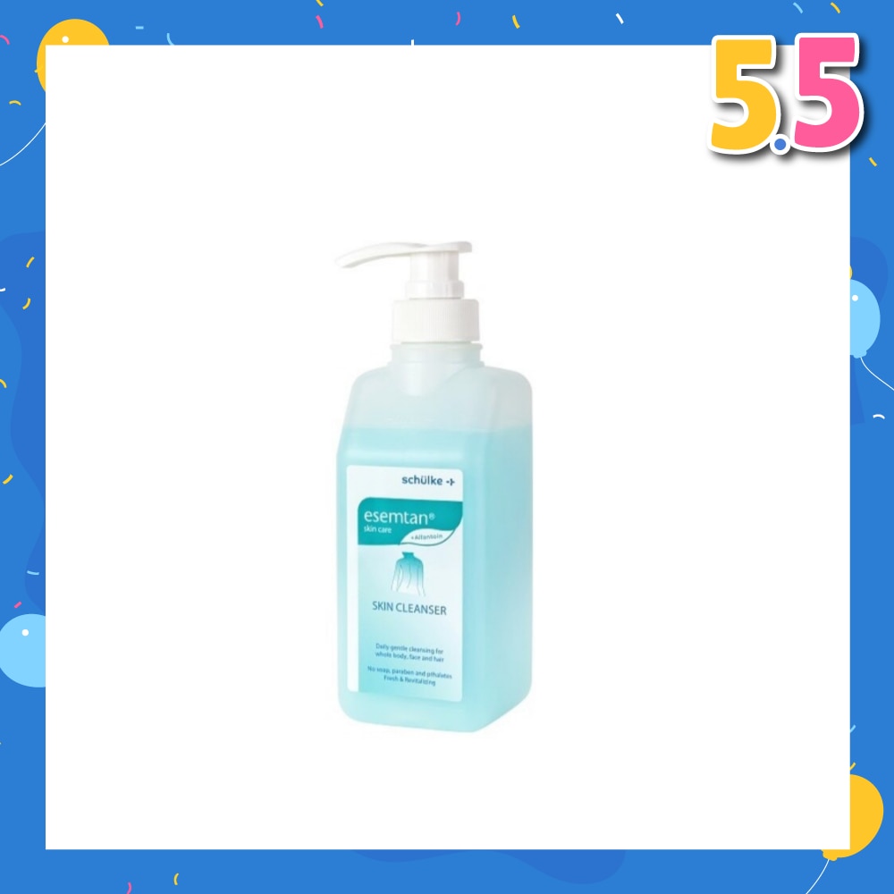 Esemtan Skin Cleanser (Suitable for Dry to Mild Sensitive Skin) 500ml