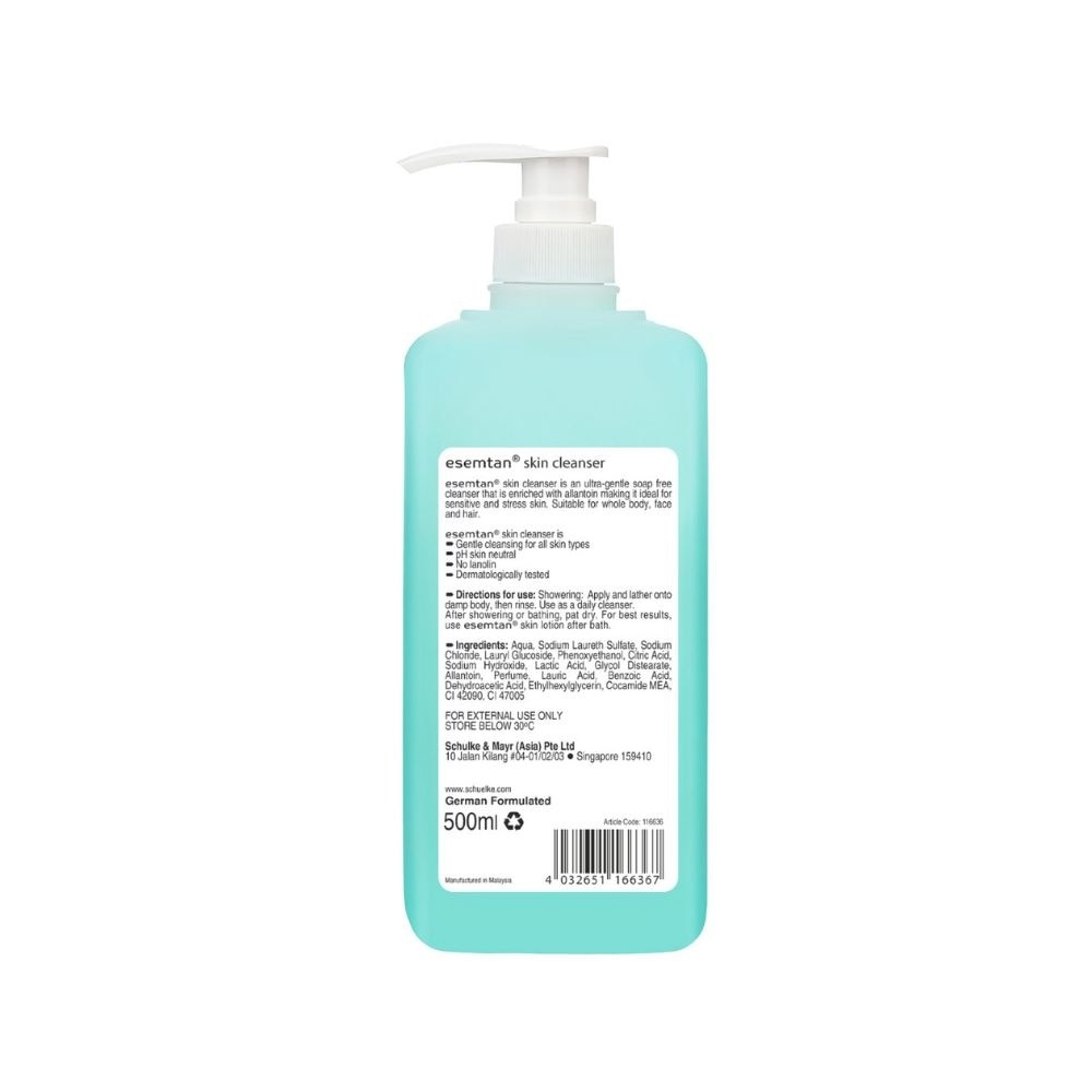 Esemtan Skin Cleanser (Suitable for Dry to Mild Sensitive Skin) 500ml