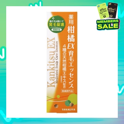 YANAGIYA Citrus EX Medicated Scalp Care Essence For Hair Growth 180ml