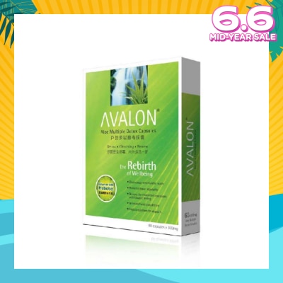AVALON™ Aloe Multiple Detox 60's