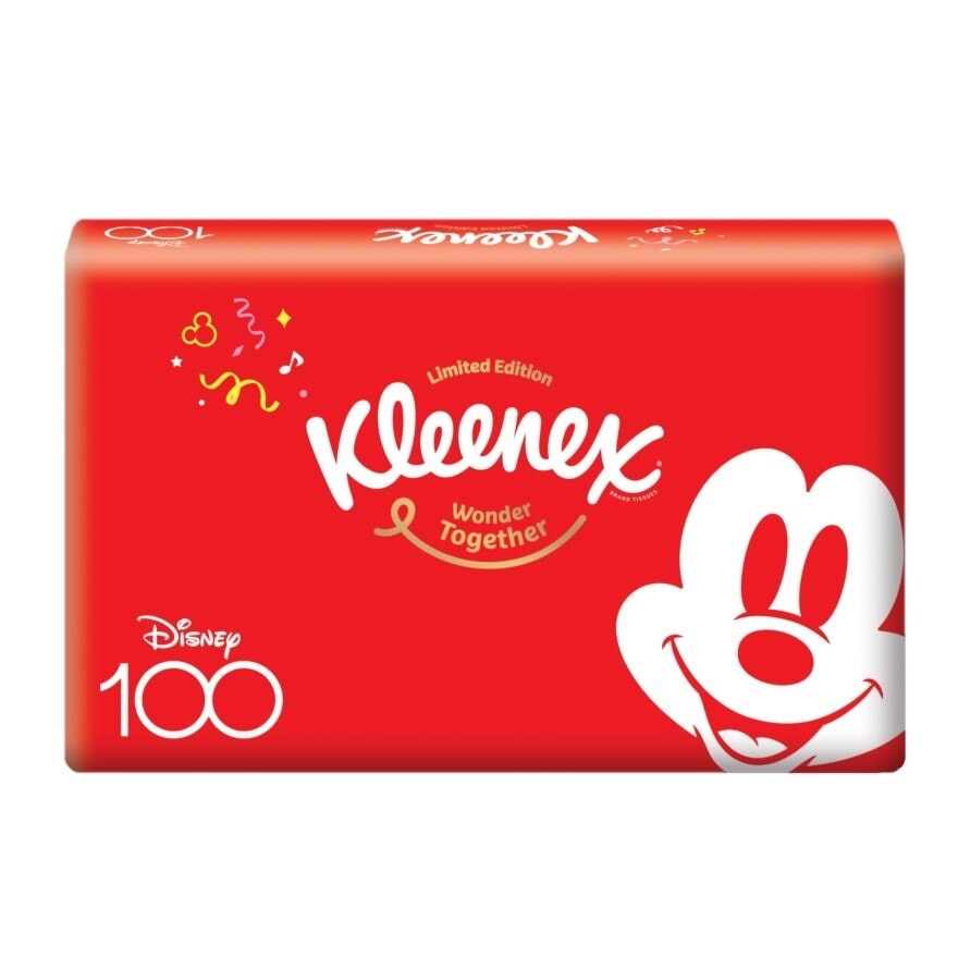 Limted Edition Disney 100 3ply Ultra Soft Facial Tissue Soft Pack 50s x 4 Packs (per pack)