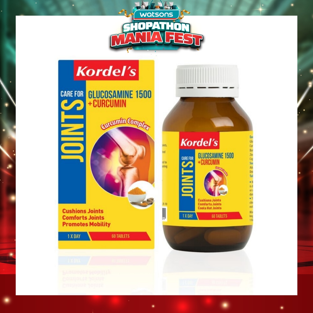 Glucosamine 1500 mg + Curcumin 60s