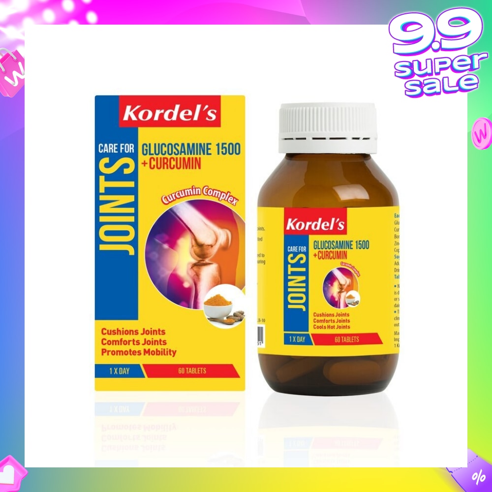 Glucosamine 1500 mg + Curcumin 60s