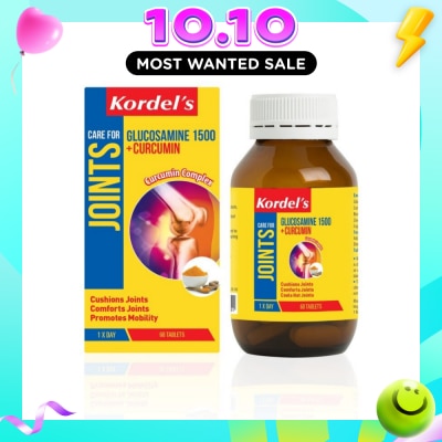 KORDEL'S Glucosamine 1500 mg + Curcumin 60s image