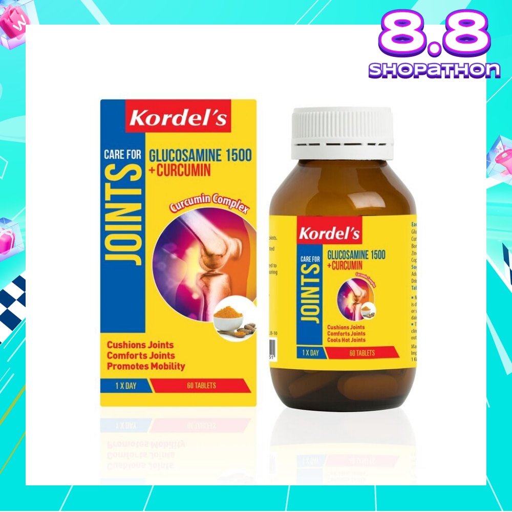 Glucosamine 1500 mg + Curcumin 60s