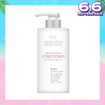 BEAUA Additive Free Conditioner (with Essential Oil Fragrance) 600ml