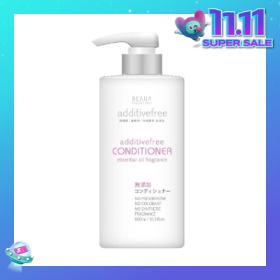 BEAUA Additive Free Conditioner (with Essential Oil Fragrance) 600ml