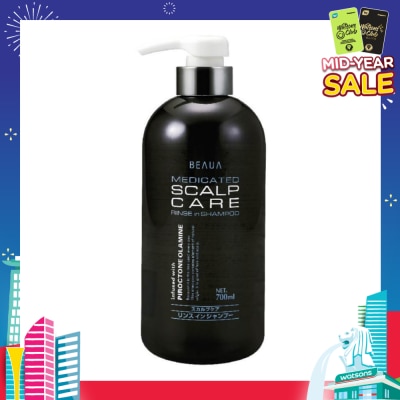 BEAUA Medicated Scalp Care Shampoo 700ml
