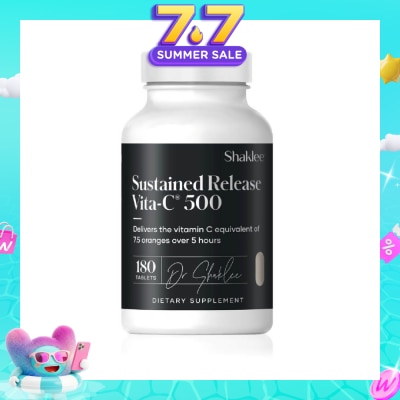 SHAKLEE - Sustained Release Vita-C 500Mg 180s