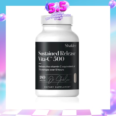 SHAKLEE - Sustained Release Vita-C 500Mg 180s