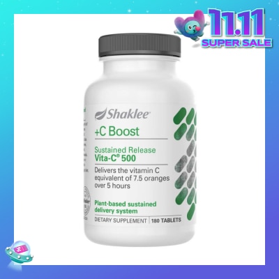 SHAKLEE Sustained Release Vita-C 500Mg 180s