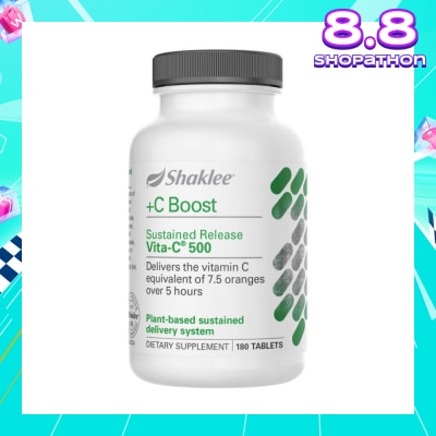 SHAKLEE Sustained Release Vita-C 500Mg 180s