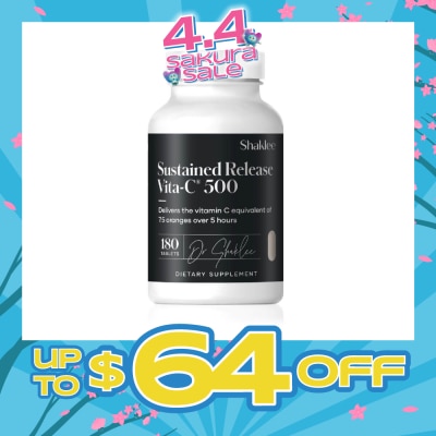 SHAKLEE - Sustained Release Vita-C 500Mg 180s