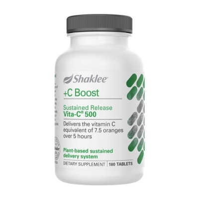 SHAKLEE Sustained Release Vita-C 500Mg 180s