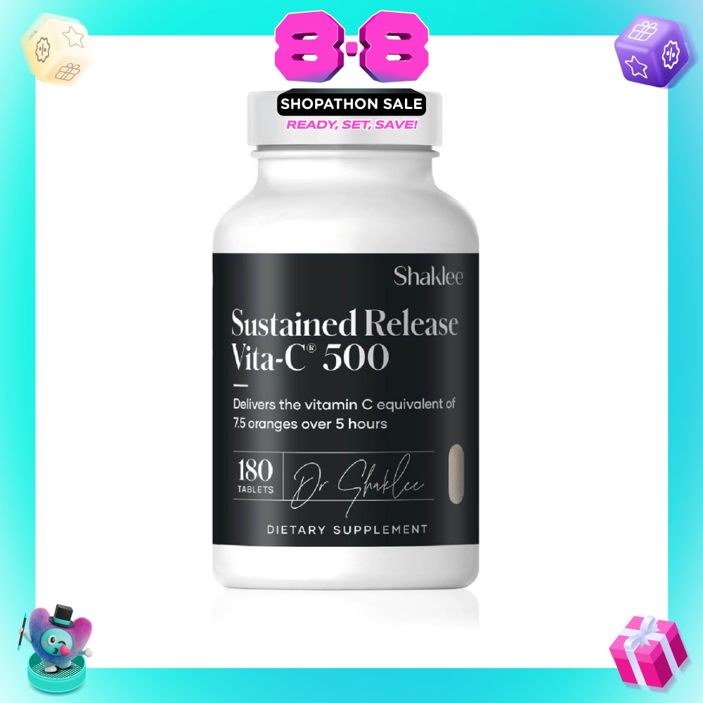 Sustained Release Vita-C 500Mg 180s