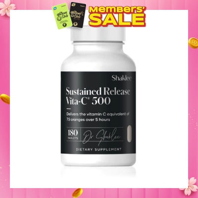 SHAKLEE Sustained Release Vita-C 500Mg 180s