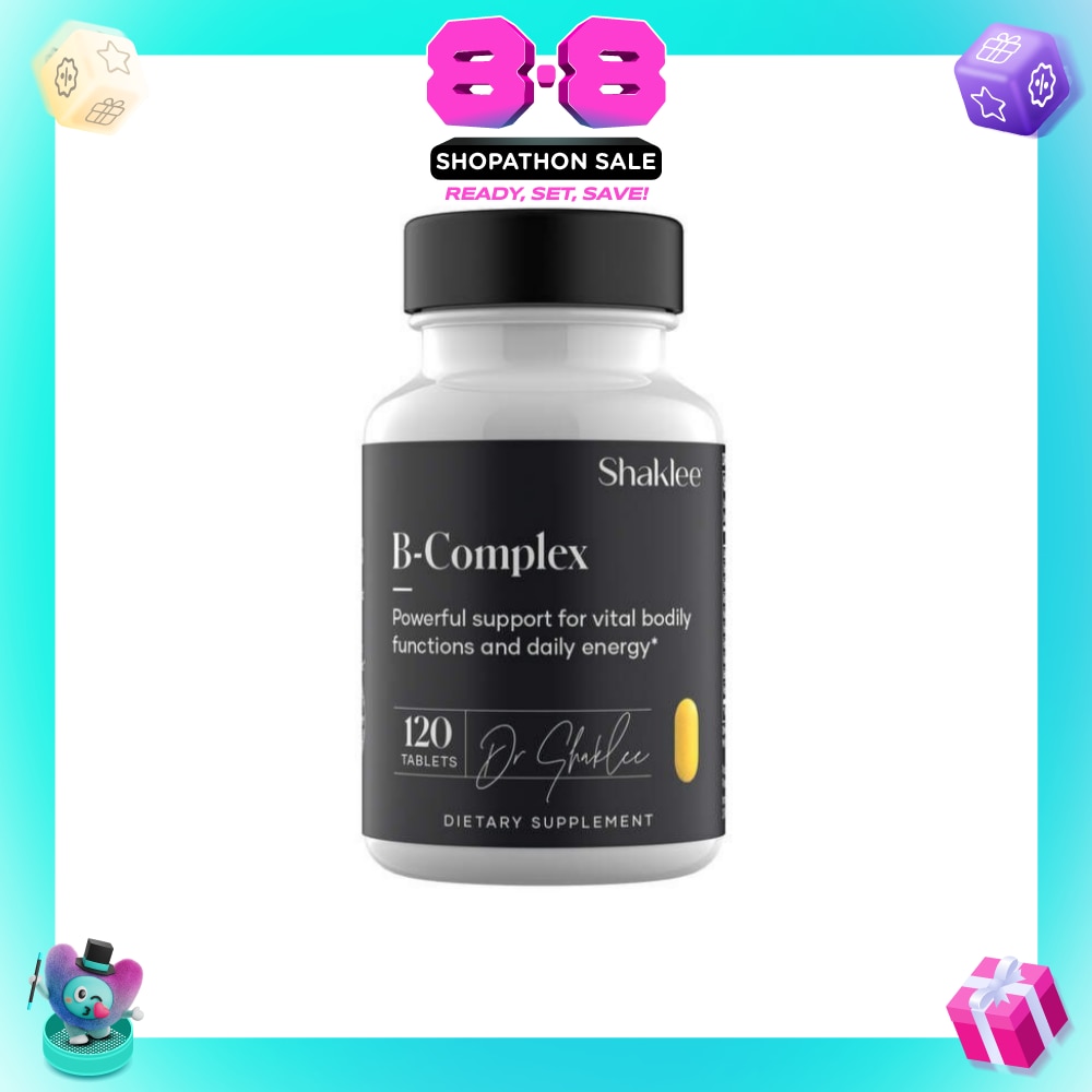 B-Complex Tablet (For Energy & Well-Being) 120s